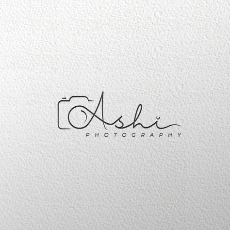 As Photography Logo, Logos For Photography, Logo Design For Photography, K Photography Logo, Logo Design For Photographers, Minimal Photography Logo, Photography Watermark Ideas Logo, Logo For A Graphic Designer, Photography Logo Inspiration