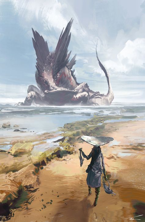 ArtStation - Some Sketchtember Stuff, Thomas Chamberlain-Keen Creaturi Mitice, Fantasy Beasts, 다크 판타지, Monster Concept Art, Fantasy Creatures Art, Fantasy Monster, Mythical Creatures Art, Fantasy Concept Art, Creature Concept Art