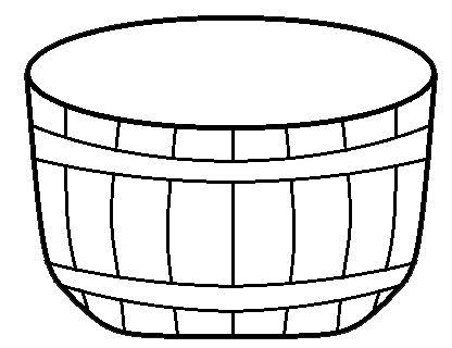 Basket Clipart, Apple Kindergarten, Vegetable Crafts, Clip Art Black And White, September Crafts, Apple Basket, Apple Preschool, Bushel Baskets, Apple Unit