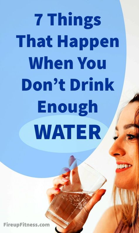 Are you drinking enough water? Check out what happens to you when you do not drink enough water. You may also gain weight. Benefit Of Drinking Water, Benefits Of Drinking Baking Soda Water, How Much Water To Drink A Day For Women, Drinking More Water, How To Drink More Water, Advantages Of Drinking Water, Benefits Of Drinking Water, Not Drinking Enough Water, Water Intake