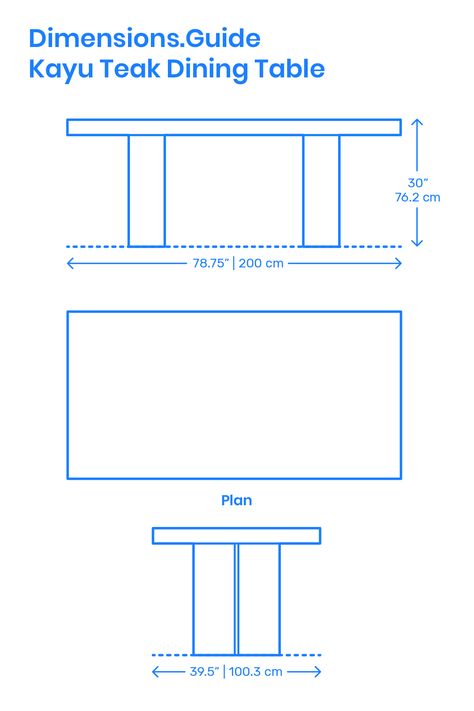 Furniture Dimensions Standard, Dining Table Measurements, Teak Wood Table, Table Sketch, Modern Classic Kitchen, Interior Design Sketchbook, Diy Furniture Building, Dining Table Height, Table Measurements