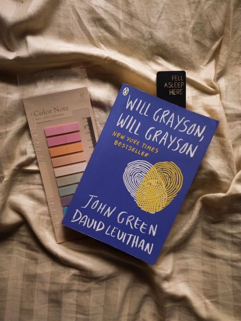 Books, young adult, teenage books, booktok, aesthetic, light academia, dark academia, reading, readers, John green Will Grayson Will Grayson, Lucy Core, John Green Books, Pretty Pens, Ysl Heels, Book Aesthetics, John Green, Green Books, Concert Tickets