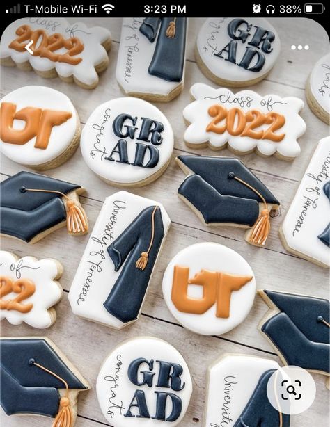 Grad Treats, Grad Cookies, Graduation Cake Pops, School Cupcakes, No Bake Sugar Cookies, Cookie Decorations, Cookies Theme, Sugar Cookie Royal Icing, Iced Sugar Cookies