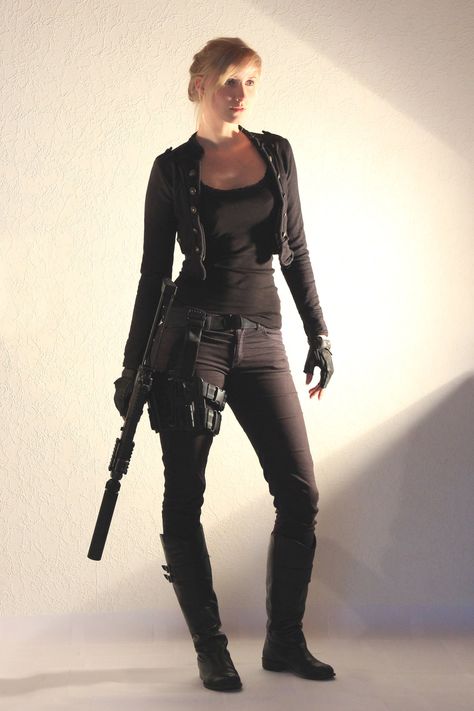 Female Agent Stock II by PhelanDavion.deviantart.com on @deviantART Female Agent, Female Reference, Human Poses, Character Poses, Action Poses, Female Poses, 인물 사진, Character Outfits, Fesyen Wanita