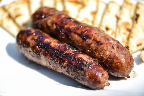 Loukaniko Greek Sausage, Curing Salt, Sausage Making, Kitchen Ingredients, Summer Cookout, Dinner Club, Sausage Recipe, Sausage Patty, How To Make Sausage