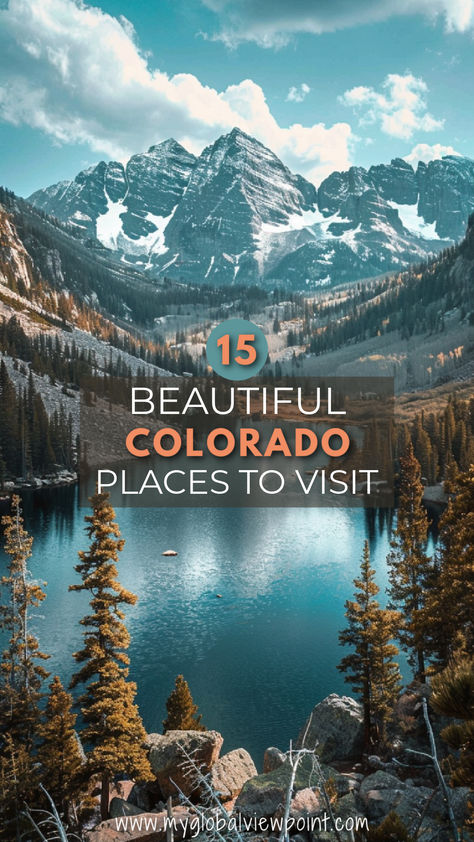 Pretty places to visit in Colorado Travel To Mountains, Places To Visit Colorado, Must See Places In Colorado, Things To See In Colorado, Colorado Springs In November, 3 Days In Colorado, Colorado Couples Vacation, Colorado Fall Vacation, Colorado Mountain Aesthetic