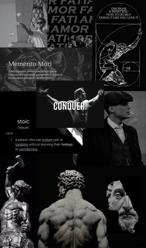 Aesthetic Stoic Quotes, Stoic Wallpapers Aesthetic, Dominate Quotes Wallpaper, Men Motivation Wallpaper, Decipline Wallpaper Black, Mindset Pictures, Dark Men Aesthetic, Memento Mori Aesthetic, Dark Motivational Wallpaper