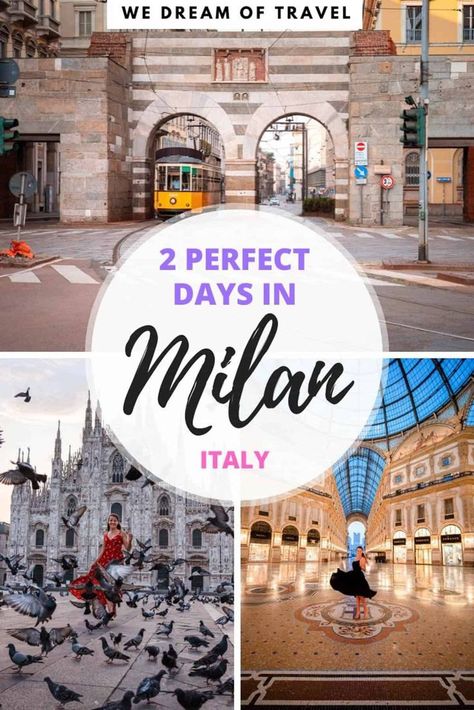 Spending 2 days in Milan? This ultimate two day Milan itinerary has all the best things to do and see in Milan to help you maximise your time. If you’re lucky enough to have more time in Milan or even if you have only one day in Milan, this itinerary can be adapted to create your perfect Milan getaway. #milan #italy 2 Days In Milan Italy, Milan In 2 Days, Milan To Rome Itinerary, What To See In Milan Italy, 1 Day In Milan, Milan 2 Day Itinerary, Milan Itinerary 3 Days, Milan Day Trips, 3 Days In Milan