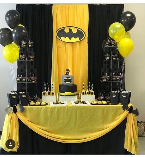 Isaiah Batman Backdrop Ideas, Batman Party Theme, Batman 5th Birthday Party, Batman 3rd Birthday Party, Batman 4th Birthday Party, Batman 1st Birthday Party, Batman Birthday Party Ideas, Avenger Party, Batman Theme Party