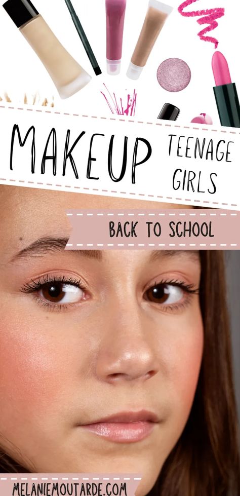 Teenage Makeup Looks Natural, Makeup For Teens Beginner, Teenage Makeup Looks, Teen Makeup Looks Natural, Teen Makeup Routine, Simple Teen Makeup, Teen Makeup Looks, Teen Girl Makeup, Preteen Makeup