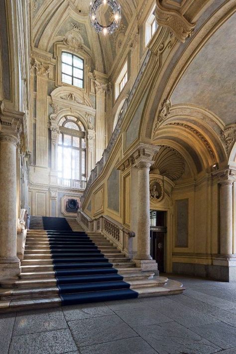 Brutalism Architecture, Castle Aesthetic, Neoclassical Architecture, Turin Italy, Baroque Architecture, Classical Architecture, Ancient Architecture, Chiaroscuro, Historical Architecture