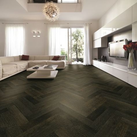 Tuscan Flooring, Black Wood Floors, Wood Parquet Flooring, Herringbone Wood Floor, Engineered Wood Flooring, Dark Wood Floors, Herringbone Floor, Engineered Flooring, Engineered Wood Floors