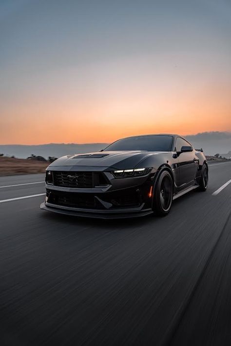 2024 Mustang Gt, S650 Mustang, 2024 Mustang, Aesthetic Car Accessories, Ford Mustang Wallpaper, Black Mustang, Tokyo Drift Cars, Hd Photography, Mustang Wallpaper