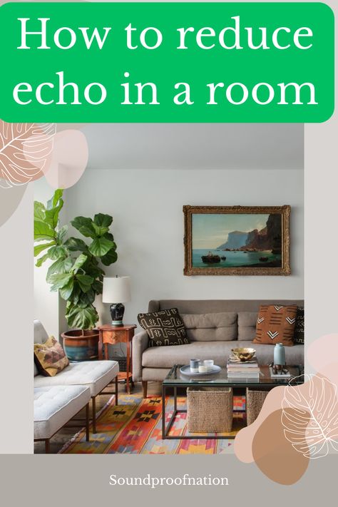 Say goodbye to annoying echoes in your room! 🗣️✨ Discover effective tips to reduce echo and improve acoustics. From adding rugs to using acoustic panels, learn how to create a more pleasant sound environment. #EchoReduction #AcousticTips #RoomAcoustics #Soundproofing #HomeImprovement #InteriorDesign #NoiseControl #DIYProjects #RoomDecor #SoundAbsorption #AcousticPanels #NoiseReduction #SoundQuality #HomeDesign #RoomEcho Sound Reducing Panels, Reduce Echo In Room, Sound Reflection, Metal Blinds, High Room, Soundproof Room, Room Acoustics, Foam Panels, Fabric Blinds