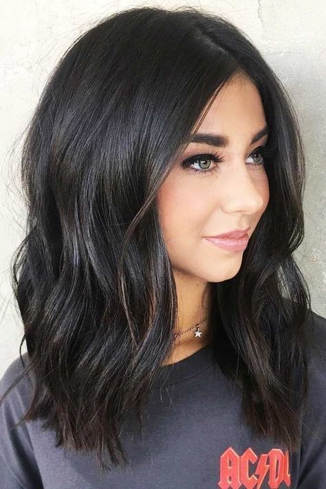 Curling Shoulder Length Hair, Shoulder Length Hair Balayage, Brown Shoulder Length Hair, Short Shoulder Length Hair, Above Shoulder Length Hair, Shoulder Length Hair With Bangs, Hair Color Chart, Balayage Blonde, Black Hair Color