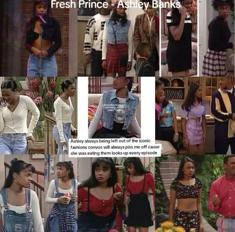 90s Sitcom Fashion, Sitcom Fashion, Ashley Banks, 90s Sitcoms, Fresh Prince, Fashion Black, Black Fashion, Beauty, Black