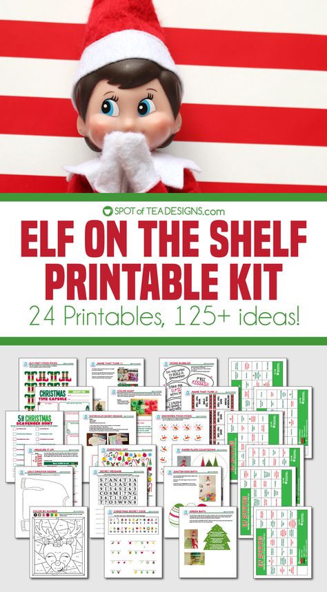 Elf On The Shelf Printable Kit, Magic Elf Dust Free Printable, Elf On The Shelf Printable Ideas, Elf On The Shelf Ideas Im Back Free Printable, Printable Elf On The Shelf Ideas, Elf On The Shelf Yoga, Elf Pictures Free Printables, Elf On The Shelf Ideas Free Printables, Elf On The Shelf Activity Ideas