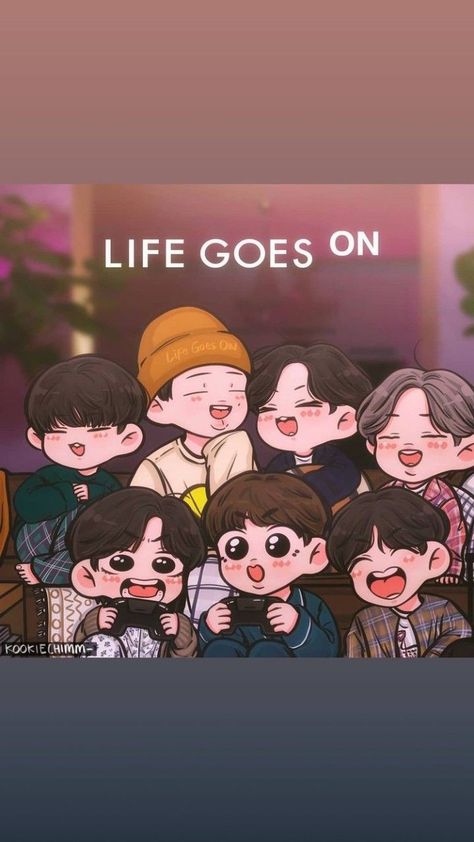 Chibi Wallpaper, Bts Group Picture, Bts Backgrounds, Bts Bulletproof, Bts Wallpaper Lyrics, Bts Aesthetic Pictures, Bts Drawings, Bts Playlist, Bts Fans