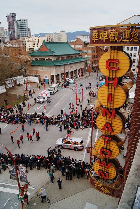 Chinatown Vancouver, Vancouver Chinatown, Chinese New Year Parade, Sun Yat Sen, Downtown Vancouver, Chinese Garden, Vancouver Bc, Chinese New Year, Vancouver