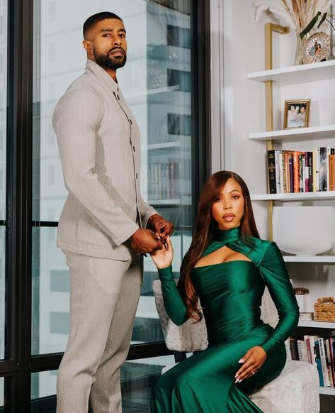 Actress KJ Smith Has This Advice for Singles Looking for Love Kj Smith, Smith Wedding, Supportive Friends, Newly Engaged Couple, Famous Stars, Family Goals, Black Excellence, Looking For Love, Instagram Live