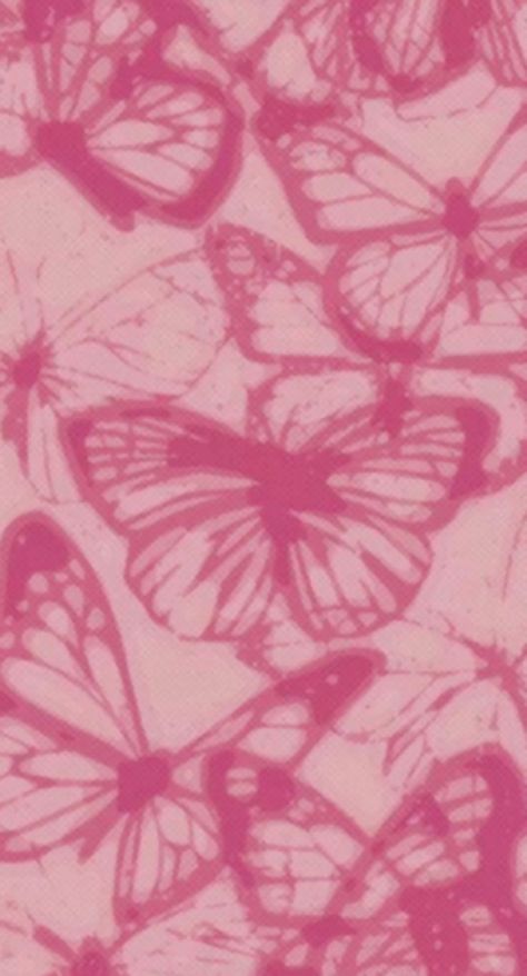 Hot Pink Butterfly Wallpaper, Insta Highlight Pics, Pink Butterfly Wallpaper, Pink Grunge Aesthetic, Hot Pink Butterfly, Pastel Pink Wallpaper, Hot Pink Wallpaper, Simple Collage, Pink Grunge