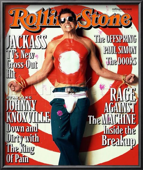 Johnny Knoxville Knoxville Johnny, Rolling Stone Magazine Cover, Dr Hook, Johnny Knoxville, Rolling Stone Magazine, Steve O, Like A Rolling Stone, Rolling Stones Magazine, Cool Magazine