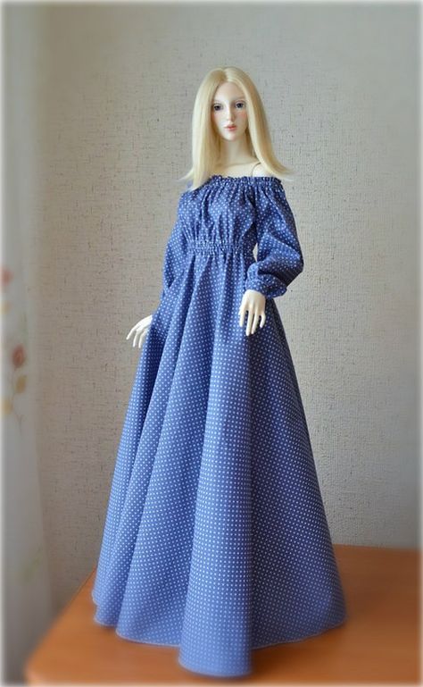 Dress for bjd doll.. Doll Dress Design, Doll Dresses Pattern, Doll Dress Up, Dresses For Dolls, Barbie Doll Dress Diy, Dress For Doll, Diy Doll Dress, Barbie Doll Dress, Doll Clothing