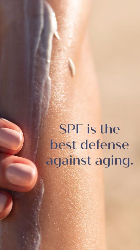 SPF is your best defense against anti-aging Spf Is Your Bff, Applying Sunscreen, Spf Aesthetic, Sunscreen Aesthetic, Skincare For Combination Skin, Skin Facts, Skin Aesthetics, Physical Sunscreen, Skin Care Clinic