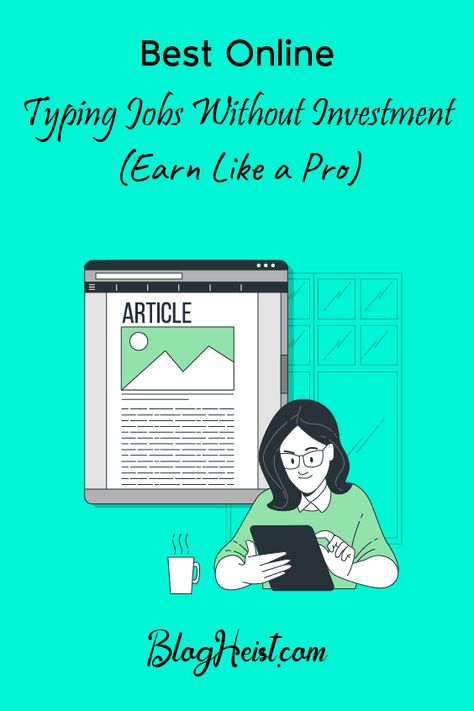 Best Online Typing Jobs Without Investment (Earn Like a Pro) Online Job Without Investment, Typing Online Jobs, Online Typing Jobs For Students, Online Writing Jobs For Beginners, Typing Jobs From Home In India, Online Typing Jobs From Home, Captcha Typing Jobs, Jobs For Students, Online Typing Jobs