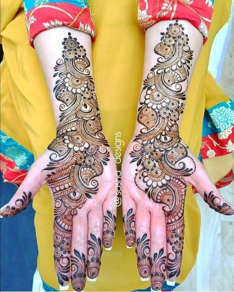 Arabic Mehendi Designs For Hands Unique Beautiful, Mehendi Designs For Hands Arabic, Arabian Mehndi Design, Mehndi Designs Arabic, Arabic Mehendi, Easy Mehndi Designs, Mehandhi Designs, Latest Arabic Mehndi Designs, Simple Arabic Mehndi Designs