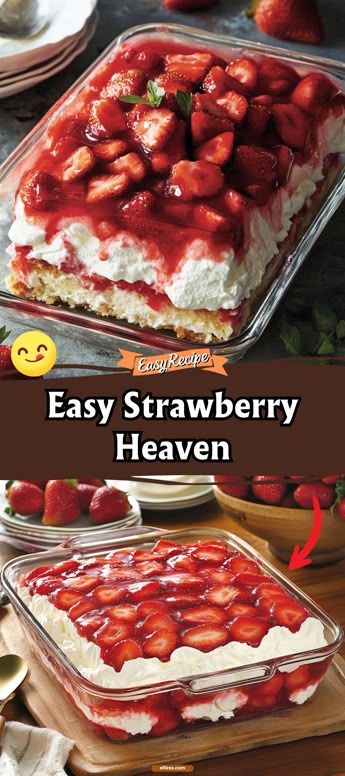 Strawberry Heaven One Dish Desserts, Strawberry Cookie Pudding, Strawberry Whip Cream Dessert, Simple Strawberry Shortcake Recipe, Easy Dessert Recipes Fruit, Pinwheel Dessert Recipes, Strawberry Delight Cake, Best Fresh Strawberry Recipes, Strawberry Desserts With Chocolate