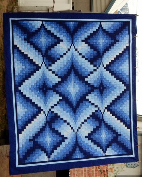 My Beautiful Blue Bargello Motifs Bargello, Bargello Quilt Patterns, Optical Illusion Quilts, Bargello Quilt, Bargello Patterns, Bargello Quilts, Quilting Board, Heart Quilt, Blue Quilts