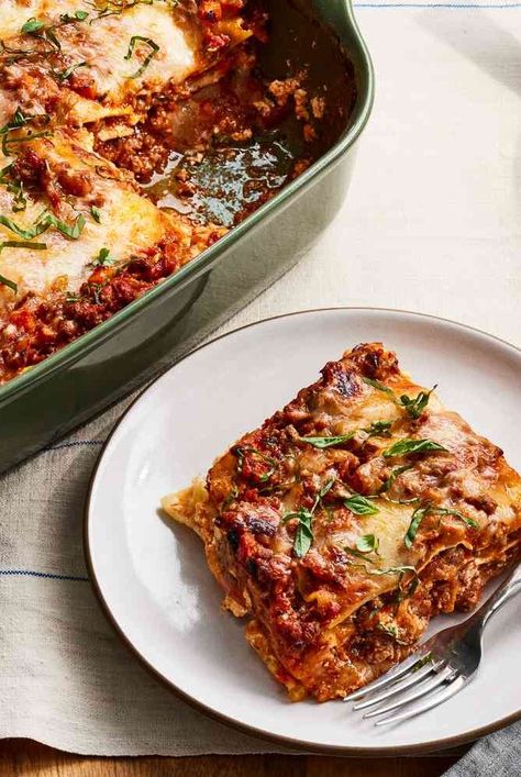 Meaty Lasagna, The Best Lasagna, Best Lasagna, Lasagna Recipes, Ground Sirloin, Sunday Suppers, Baked Ziti, Lasagna Recipe, Ricotta Cheese