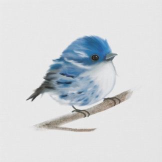 Blue Bird Art, Paint Crafts, Bird Watercolor Paintings, Diy Watercolor Painting, Watercolor Painting Techniques, Watercolor Art Lessons, Bird Pictures, Bird Drawings, Bird Illustration