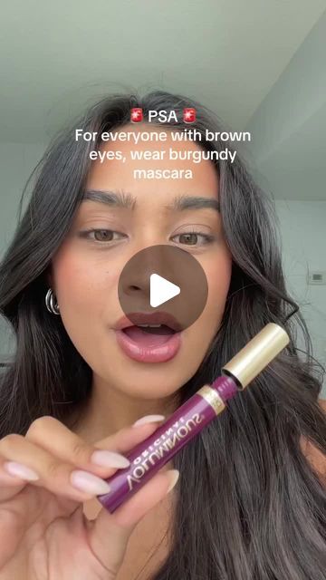 Kaela Gordon on Instagram: "Not sure how I didn’t use burgundy mascara before 

#mascara #makeup #lorealparispartner" Purple Mascara Makeup, Burgundy Mascara Green Eyes, Purple Mascara Brown Eyes, How To Do Mascara Perfectly, Maroon Mascara, Burgundy Mascara Brown Eyes, Burgundy Mascara, Instagram Not, Purple Mascara