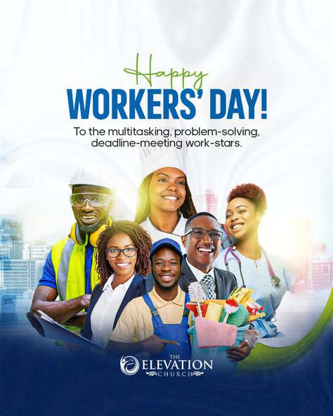 Happy Workers Day Design, Labour Day Social Media Posts, Workers Day Flyer Design, Happy Labour Day Poster Design, Labor Day Social Media Post, Labour Day Poster Design, Workers Day Poster, Publication Material, Labour Day Poster