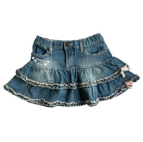 Coquette Mini Skirt, Fashion 2000s Style, Aesthetic Mini Skirt, Fits Y2k, Denim Mini Skirt Y2k, Mini Skirt Fits, Y2k Skirts, Thrift Clothes, Y2k Mini Skirt