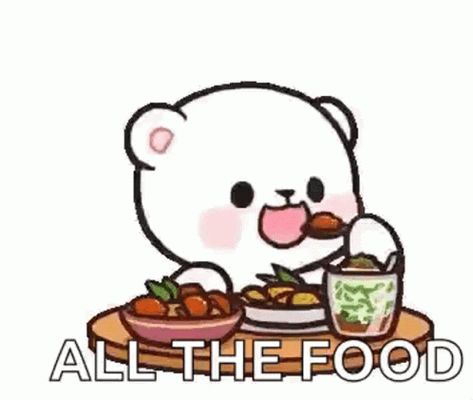 Bear Hungry GIF - Bear Hungry Food - Discover & Share GIFs Hungry Gif, Eating Gif, Hug Gif, Bear Gif, Milk & Mocha, Cute Bear Drawings, Wallpaper Cute, Eating Food, Cute Couple Cartoon