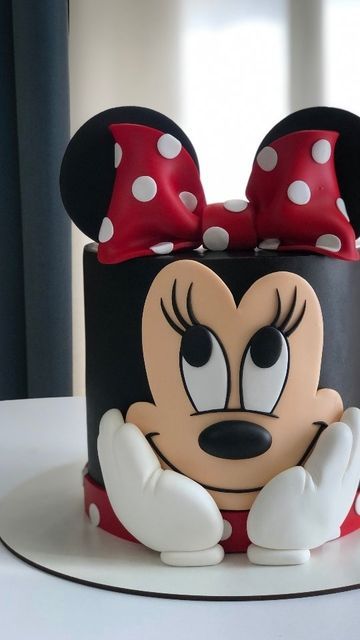 Mickey Mini Cake, Mickey Mouse And Minnie Mouse Cake, Mickymousetheme Cake, Τουρτα Minnie Mouse, Tort Minnie Mouse, Dort Minnie, Minnie Cake Ideas, Minnie Mouse Cake Ideas, Minnie Mouse Pasta