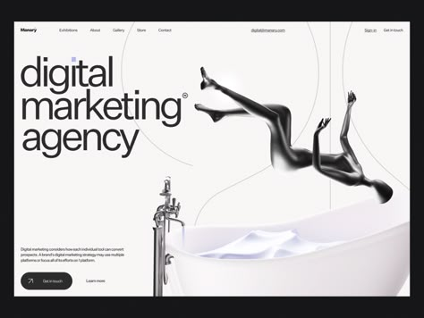 Marketing Agency Landing Page, Agency Landing Page, Marketing Agency Website, Agency Website Design, Webdesign Inspiration, Agency Website, Website Layout, Design Jobs, Marketing Website