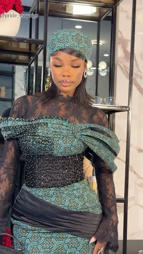 @ozzainee looking like a bag of money in this #AnkaraDress 🤩💰 Makeup / video : @mimililious_ Outfit:… | Instagram African Print Skirt Ankara Styles, Beading Styles, Yoruba Fashion, Course Flyer, Bag Of Money, African Bridal Dress, Nigerian Outfits, Ankara Dress Designs, Nigerian Lace Styles Dress