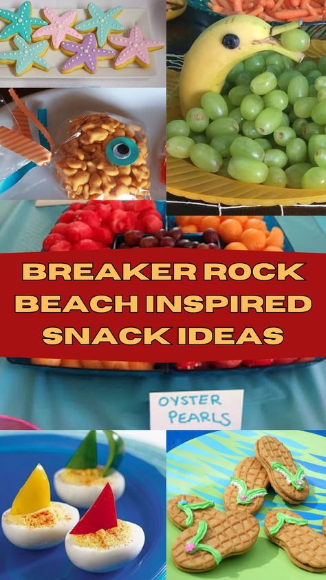 Dive into Fun: Breaker Rock Beach Snack Ideas for Lifeway’s Vacation Bible School - Scuba Vbs 2024 Snack Ideas, Vbs Snacks 2024, Breaker Rock Beach Food Ideas, Breaker Rock Beach Vbs 2024 Food Ideas, Vbs Food Ideas For Kids, Breaker Rock Beach Snack Ideas, Breaker Beach Vbs Snacks, Breaker Rock Beach Vbs Snack Ideas, Vbs Breaker Rock Beach Snacks