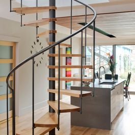 Spiral Staircase Loft, Spiral Staircase Dimensions, Spiral Staircase Kits, Boom Town, Spiral Stairs Design, Circular Stairs, Staircase Design Modern, Staircase Ideas, Spiral Stairs