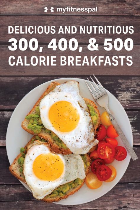 It's no secret that breakfast is the most important meal! It's the foundation for your day. Start each morning with a nutritious and delicious meal to fuel your body after a solid (or not-so-great) night of sleep, and get the energy you need to tackle any day. No matter your daily calorie goal, we've got an easy breakfast idea for you. Start your morning with one of these 300-, 400- or 500-calorie breakfasts. #MyFitnessPal #breakfast #goodmorning #healthybreakfast #healthyeating Breakfast 500 Calories, 400 Cal Breakfast, 400-500 Calorie Meals, 300 Calorie Breakfast Easy, 300 Calories Breakfast, 300-400 Calorie Meals, 500 Calories A Day Meal Plan Ideas, 400 Calories Breakfast, 500 Cal Breakfast