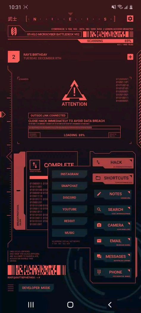 Cyberpunk Arasaka Wallpaper, Hud Interface Design, Cyberpunk Iphone Theme, Gamer Graphic Design, Cyberpunk Phone Theme, Tech Poster Design Inspiration, Arasaka Wallpaper, Cyberpunk Wallpaper Aesthetic, Cybertech Aesthetic