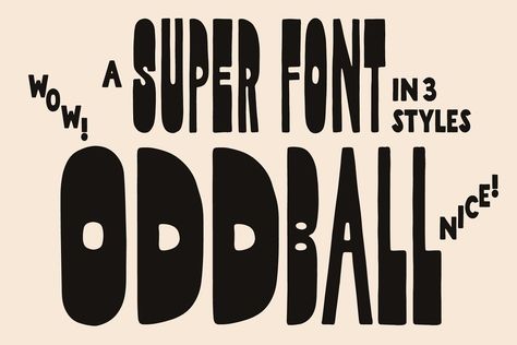 Oddball Font Collection! Hand-drawn!, #Display #Fonts Fonts To Draw, Cool Fonts Alphabet, Decorative Typography, Typography Drawing, Font Combos, Hand Drawn Fonts, Typography Love, Simple Designs To Draw, Aesthetic Fonts