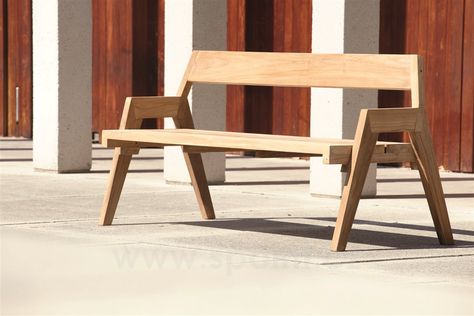 Minimalist Wood Furniture, Diy Bench Outdoor, Teak Bench, Furniture Design Chair, Diy Furniture Bedroom, Outdoor Furniture Design, Wooden Sofa, Diy Wood Projects Furniture, Wooden Bench