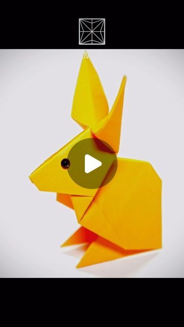 Rabbit Paper Craft, Origami Rabbit, Origami, Craft Ideas, Paper Crafts, On Instagram, Instagram, Design