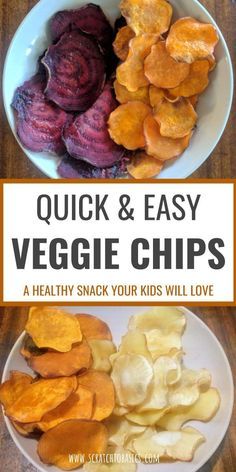 Veggie chips are a healthy snack you can make even easier with a mandoline slicer. These are kid friendly and are a great way to get your kids to eat more vegetables. Make your own baked beet chips, sweet potato chips, and parsnip chips from scratch. #healthysnack #beetchips #vegetables #kidfriendlyfood Homemade Veggie Chips, Parsnip Chips, Healthy Summer Snacks, Eat More Vegetables, Beet Chips, Vegetable Chips, Mandoline Slicer, Dehydrated Vegetables, Veggie Snacks