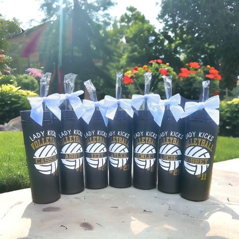 Volleyball Gifts, Volleyball Gifts for Team, Volleyball Team Gifts, Volleyball Player Gifts, Volleyball Player Gift, Water Bottle - Etsy Last Volleyball Game Gifts, Volleyball Water Bottles Ideas, End Of Year Volleyball Gifts, Volleyball Team Goodie Bags, Volleyball Goodie Bag Ideas Team Gifts, Volleyball Tumbler Ideas, Volleyball Team Gifts Diy Goodie Bags, Volleyball Senior Night Gifts Ideas, Volleyball Gift Bag Ideas